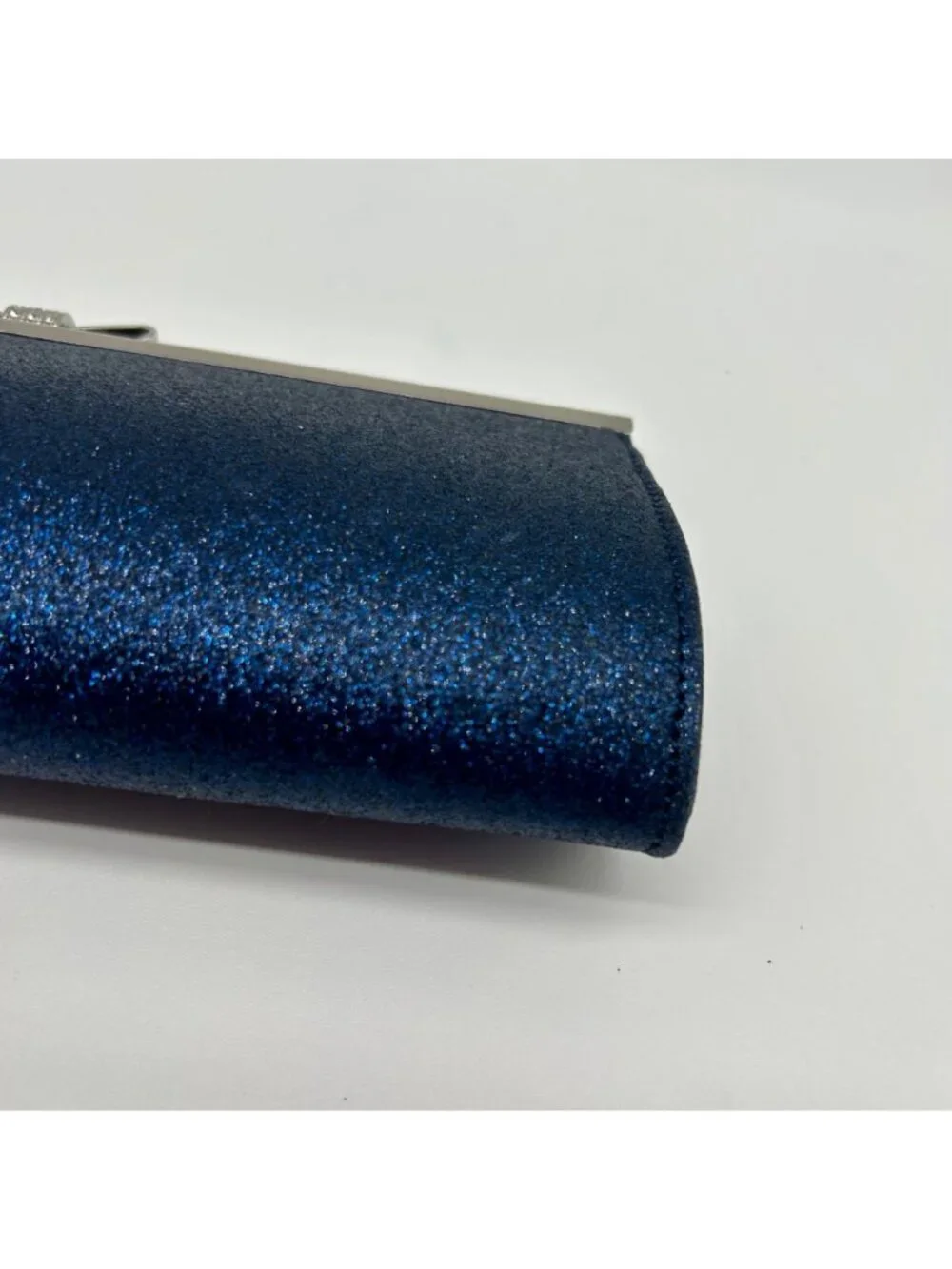 I.N.C. International Concepts Navy Blue Fabric Evening Clutch